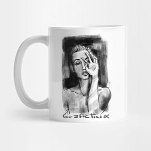 Not asleep Mug